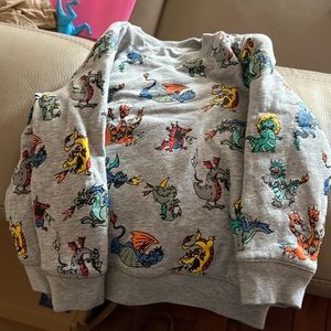 Stella McCartney reversible sweatshirt size 6 fits like 5